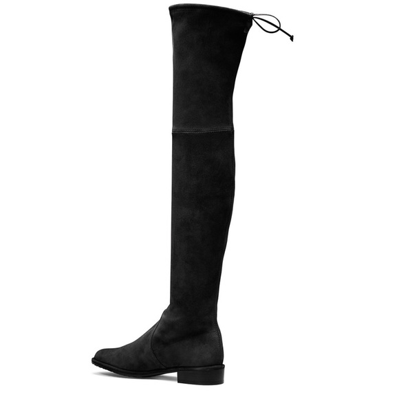 Stuart Weitzman Lowland Stretch Suede Boots 9.5 - Picture 6 of 11